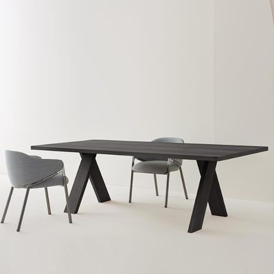 Wooden Pine Wood Table Set for Modern Executive Office Dining in Luxury Sturdy Style