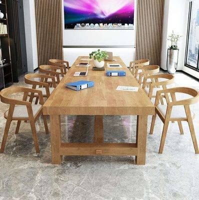 Nordic Luxury Modern Home Restaurant Dining Room Furniture Set Sturdy Pine Cover Material for Home Wooden Dining Table