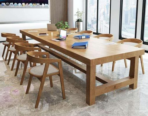Nordic Luxury Modern Home Restaurant Dining Room Furniture Set Sturdy Pine Cover Material for Home Wooden Dining Table