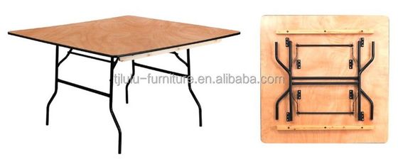 Industrial Style Iron Wood Restaurant Dining Tables Wood Folding Dining Table Customized for Home Furniture Market Needs