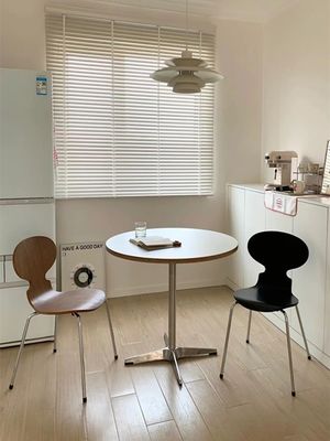 High Wood Tables Cocktail Bar Dining Folding Table with Solid Wood Finish Nitrolacquer