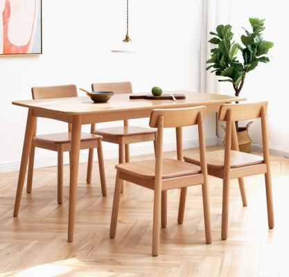 Other Mail Packing Wood Dining Table and Chair Furniture Set in Modern Nordic Style with Design