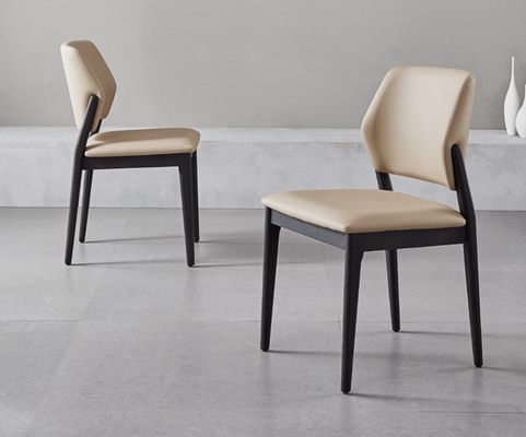 Upgrade Your Dining Furniture with Stylish Nordic Style Modern Dining Chair Upholstered in PU Leather