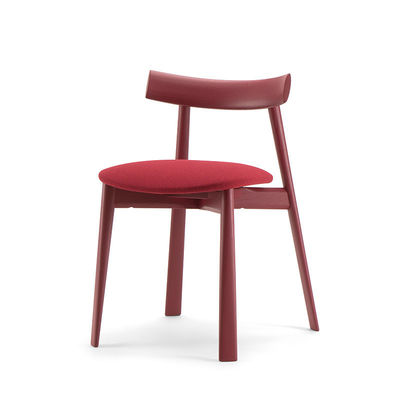 Fabric/Foam Sponge Cover Material Nordic Style Paddle Leisure Cafe Dining Chair Home Upholstery Chair Solid Wooden Chair