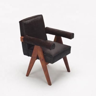 Removable Cover Livingroom Chair Fabric Coffee Shop Upholstered Armchair Wooden Frame Dining Chair Cafe Chair Sofa Chair