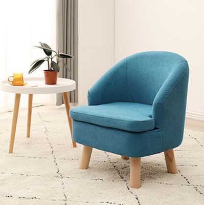 Modern Design Fabric Cover Solid Wood Armchair for Living Room Sofa Chair