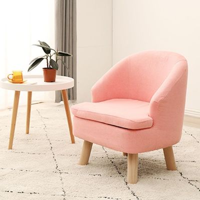 Modern Design Fabric Cover Solid Wood Armchair for Living Room Sofa Chair