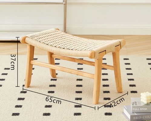 Natural Wood Woven Cord Living Room Chair The Perfect Combination of Style and Function in London