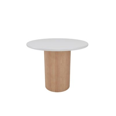 NO Folded Round Wooden Dining Table for Modern Dining Room Living Room Furniture Home Furniture