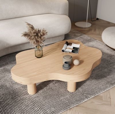 Simple Design Table for Tea and Coffee Park Living Room Furniture in Western Solid Wood Style