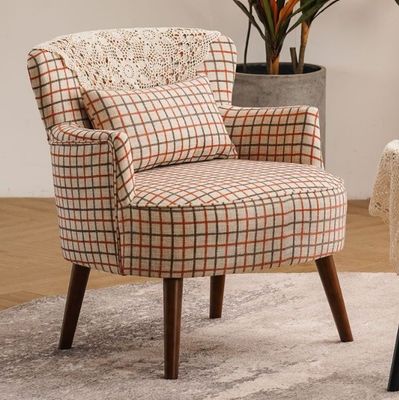 Wooden Arm Chairs for Living Room Furniture American Modern Design Solid Wood Leisure Chair