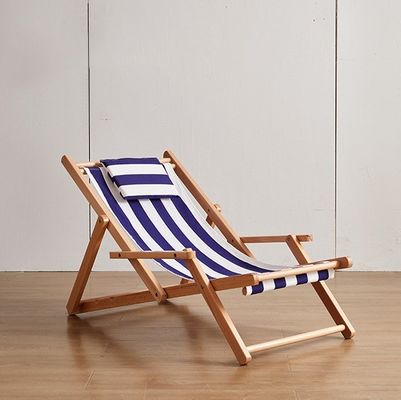 Modern Wood Fabric Folding Sofa Chair Nordic Style Living Room Furniture with Customized Color and Nitrolacquer Finish