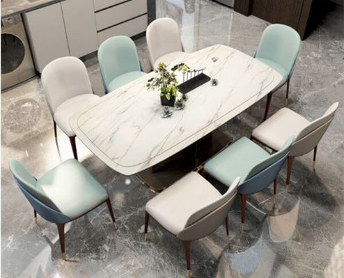 Restaurant Furniture Modern Wood Dining Chair with Nordic Design and Upholstered Seat