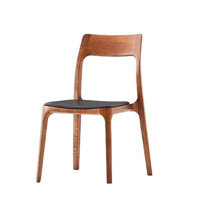 Solid Wood Frame Customization Dining Chairs for Modern Restaurant Stacking
