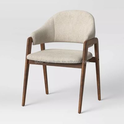 Top Selling Modern Upholstered Dining Chairs in Popular Nature Colors for Hotel and Restaurant