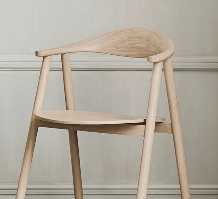 Vintage Luxury Solid Wood Armchair W55*D47.5*H74.5cm for Home Furniture in Classic Style
