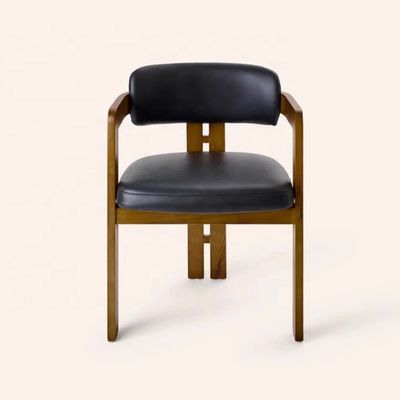 Modern Design Lamb Wool/Velvet Material Simple Solid Wood Dining Chair with Lift Chair Style and Customizable Logo