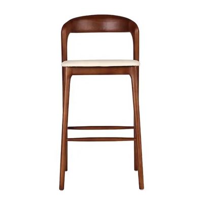 NO Folded Bar Stool for Solid Wood Dining Room Chair Wood in Restaurant Kitchen