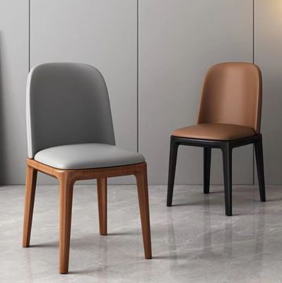 Modern Dining Room Furniture Wooden Chair with Solid Wood Construction