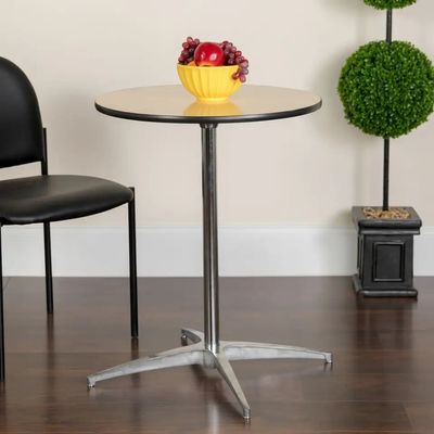 Natrual Solid Wood Frame Wooden Restaurant Bar Stool Counter Height Bar Stools High Wood Tables Dining Folding Table