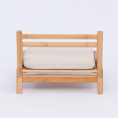 Home Furniture Japanese Tatami Wood Legless Floor Tea Chair with Back Support OEM/ODM YES