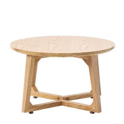 Practical Modern Nordic Design Solid Wood Coffee Table for Office Building Environment