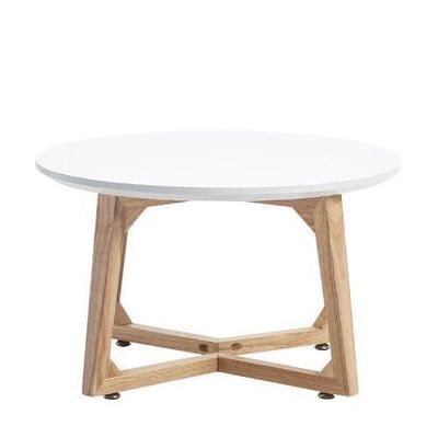 Practical Modern Nordic Design Solid Wood Coffee Table for Office Building Environment