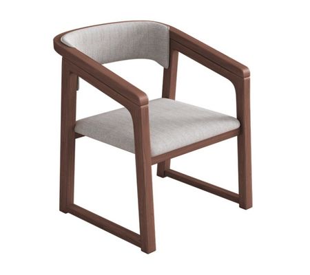 Customized Color Solid Wood PU Leather Wood Chair W56*D51*H71CM Dining Room Chair Nordic Design Modern Wooden Chair
