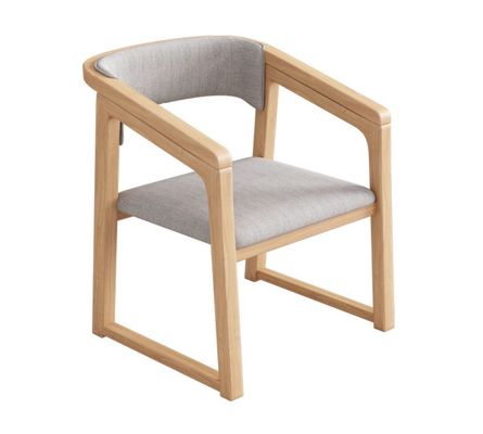Customized Color Solid Wood PU Leather Wood Chair W56*D51*H71CM Dining Room Chair Nordic Design Modern Wooden Chair