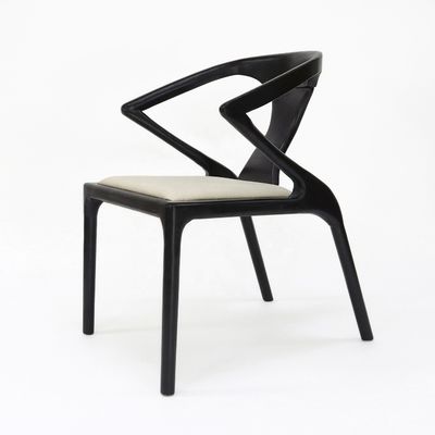 Guaranteed One Year Wood Restaurant Chairs for Dining in Hotels Walnut Wood Chairs