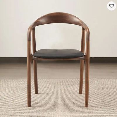 Solid Wood Dining Chair for Restaurant and Dining Room Weight Limit 150kg Design Style EUROPEAN
