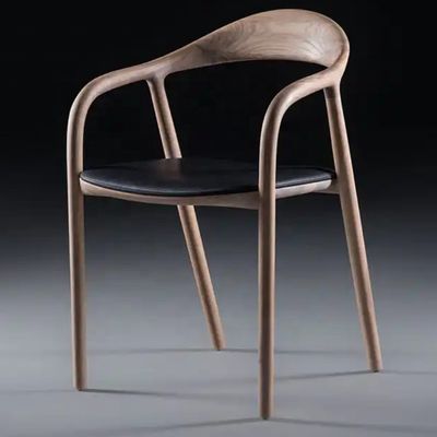 Solid Wood Dining Chair for Restaurant and Dining Room Weight Limit 150kg Design Style EUROPEAN