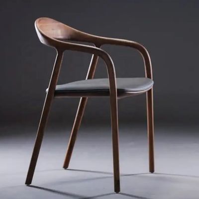 Solid Wood Dining Chair for Restaurant and Dining Room Weight Limit 150kg Design Style EUROPEAN