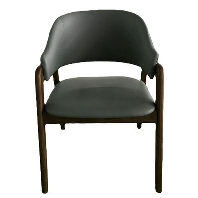 Modern Customize Upholstery Chair for Restaurant Hotel Solid Wood Furniture Dining Chair from Workshop
