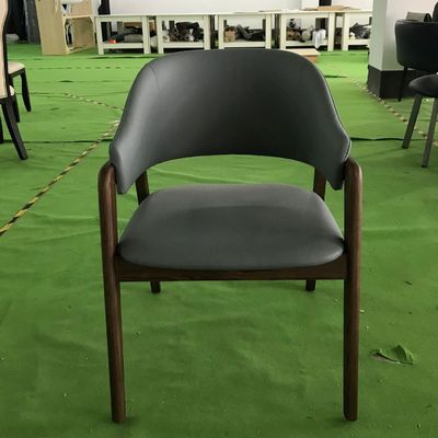 Modern Customize Upholstery Chair for Restaurant Hotel Solid Wood Furniture Dining Chair from Workshop