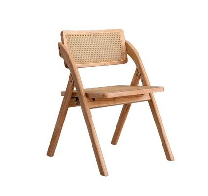 Office Building and Dining Wooden Wedding Chair with Folding Design