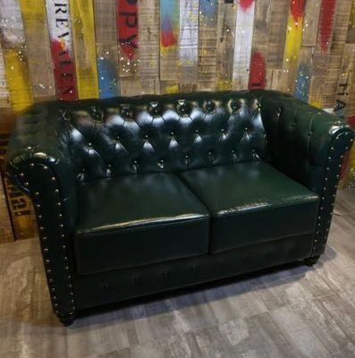 Nordic Design Modern Solid Wood Chair and PU Leather for One Seat Living Room Sofa