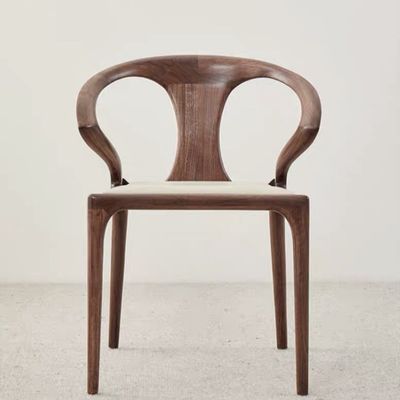 2023 Wood Restaurant Chair Black/Natural/Walnut/Customized Wood Dining Chairs for Hotel Dining