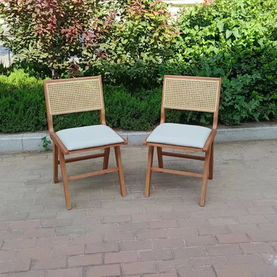 Dining Chair for Cafes and Restaurants 2023 Solid Wood PU Leather Nordic Style Modern Design