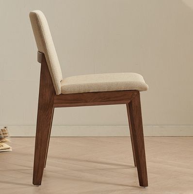 Modern Design Ashwood Frame Italian Classic Luxury Wood Dining Chair for Living Room Sophistication