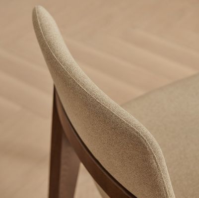 Modern Design Ashwood Frame Italian Classic Luxury Wood Dining Chair for Living Room Sophistication