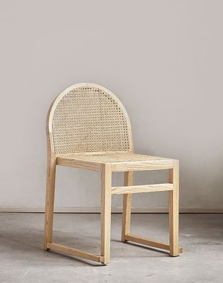 Hotel Dining Room Furniture Modern Rattan Dining Chair for Natural Modern Restaurant