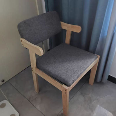 Modern Solid Wood PU Leather Restaurant Chairs for Sample Dining Room within General Home Furniture