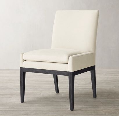 Top Quantity Wooden Armrest Fabric Upholstered Wood Dining Chair for Modern Restaurant and Hotel