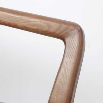 Mail Packing Solid Wood PU Leather Dining Room Chair for Cafes and Restaurants in Nordic Style