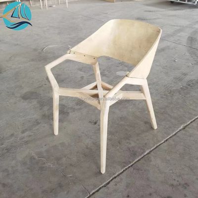 Mail Packing Solid Wood PU Leather Dining Room Chair for Cafes and Restaurants in Nordic Style