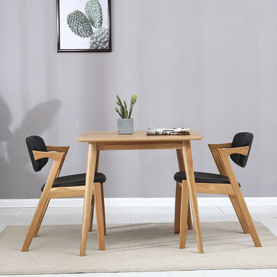 Natural Color Nordic Chair Modern Solid Wood Dining Chair for Restaurant