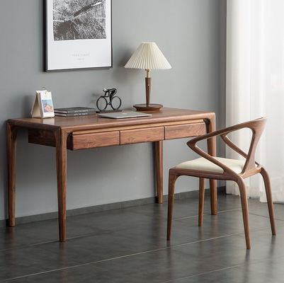 Modern Nordic Design Solid Wood Chair for Restaurant PU Leather Dining Room Chair W51*D57*H80CM Folded NO