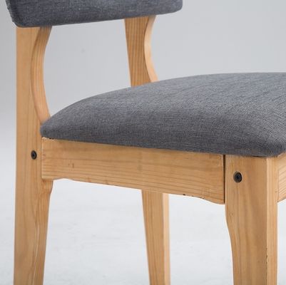 Modern Dining Room Furniture Solid Wooden Chairs With Nitrolacquer Finish For Restaurant Furniture