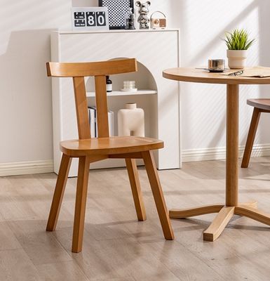 Mail Packing Modern Style Wooden Rattan Folding Chair for Office and Dining